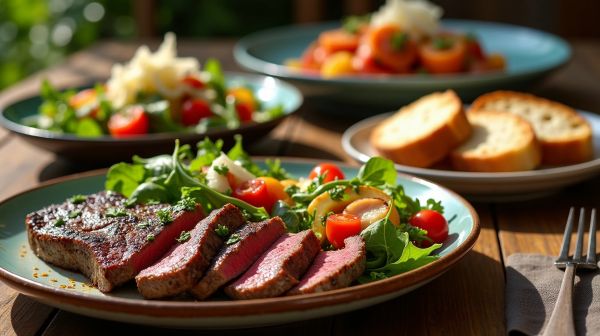 Mangez équilibré grâce à la livraison de plats variés